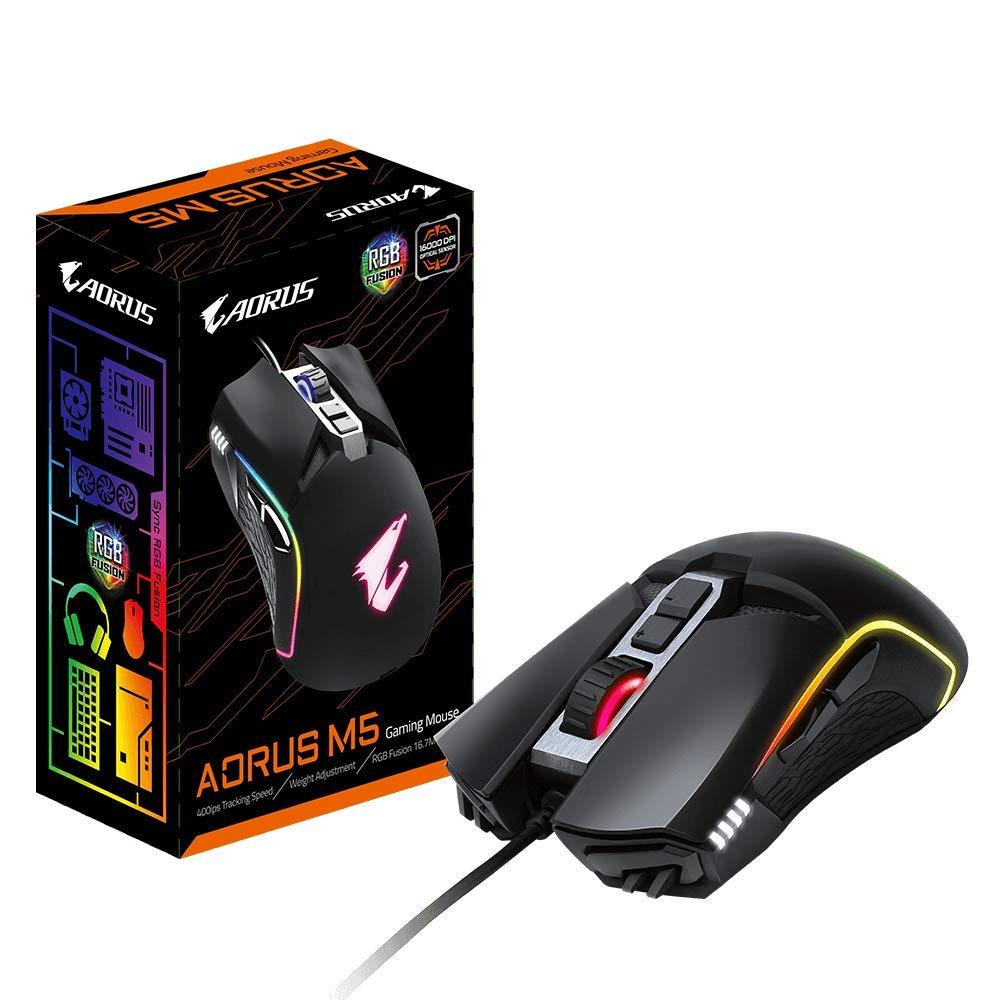 Геймърска мишка Gigabyte Aorus M5 RGB Fusion
