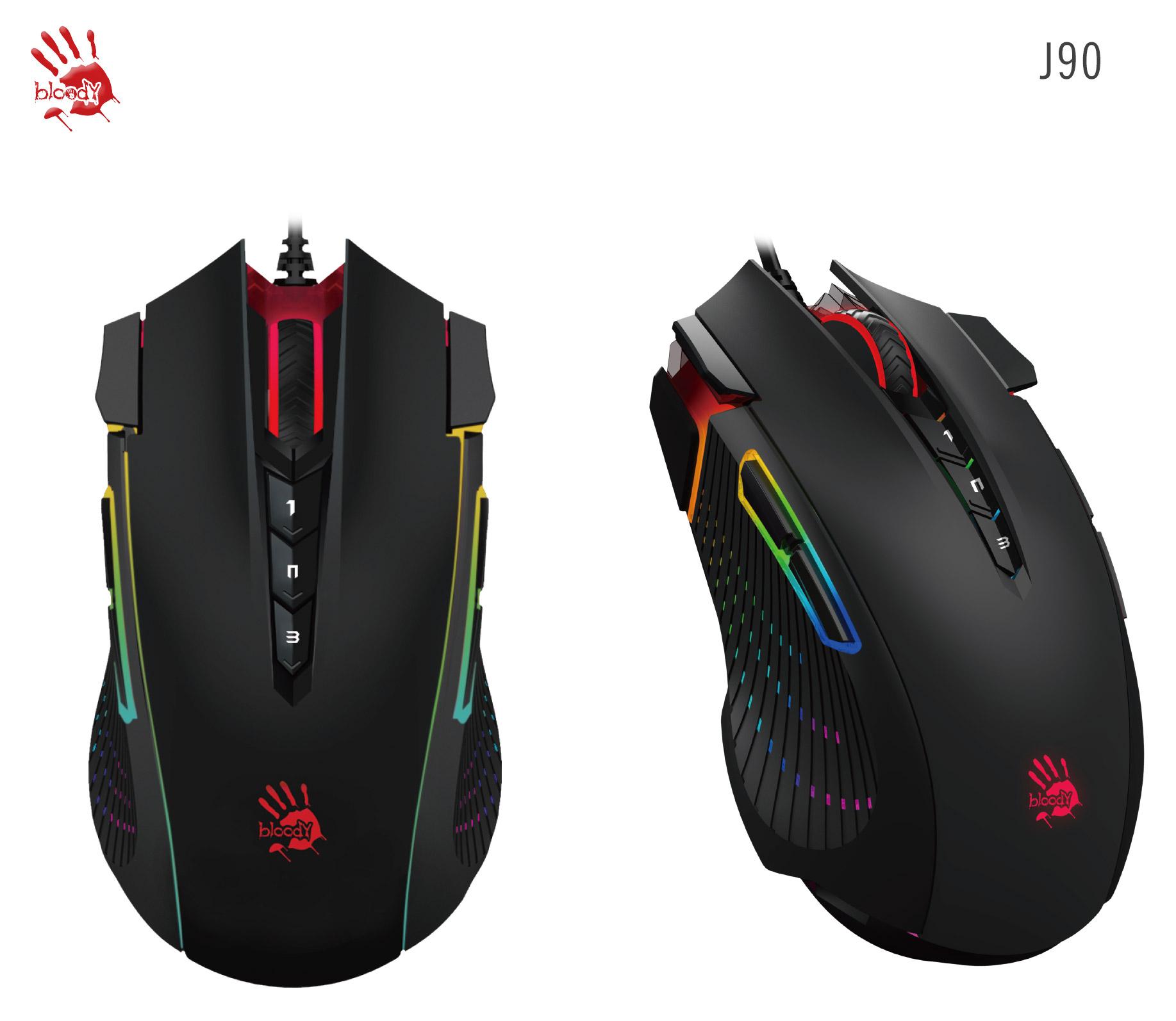 Геймърска мишка Bloody J90