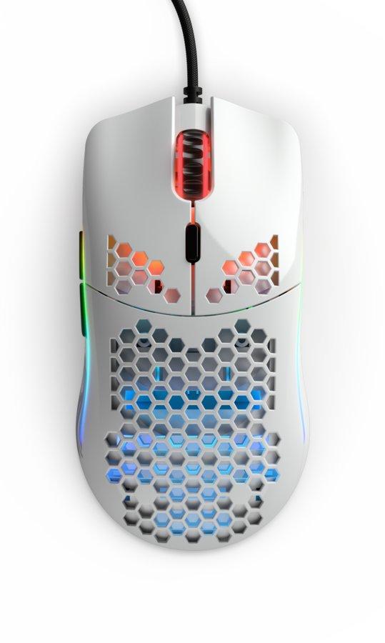 Геймърска мишка Glorious Model O Glossy White