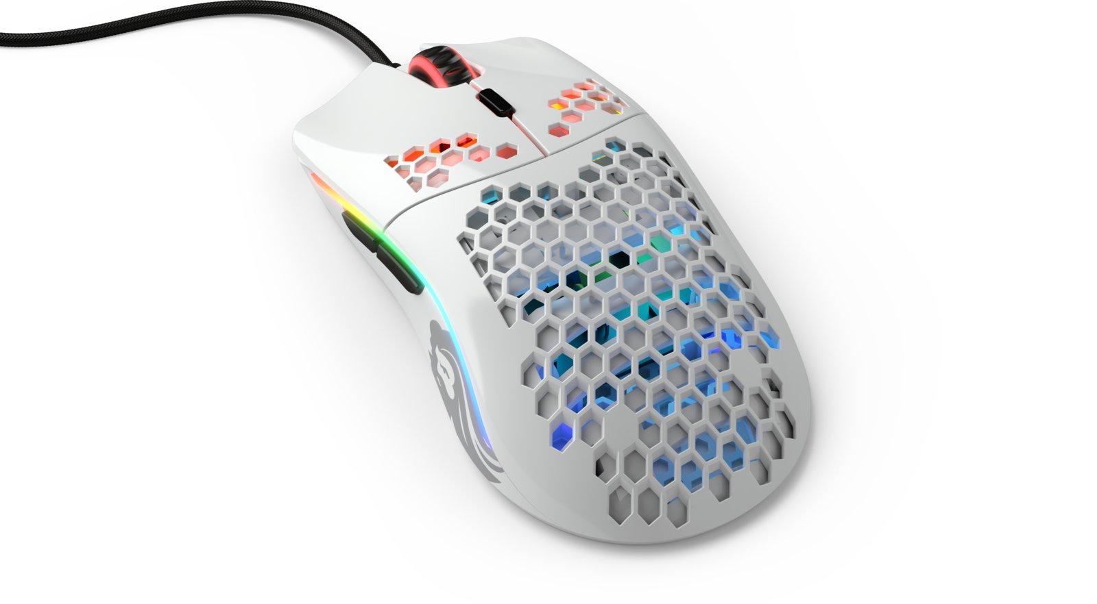 Геймърска мишка Glorious Model O Glossy White