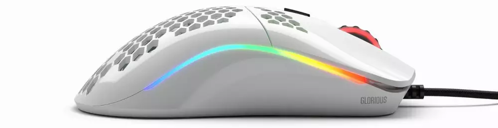 Геймърска мишка Glorious Model O Glossy White