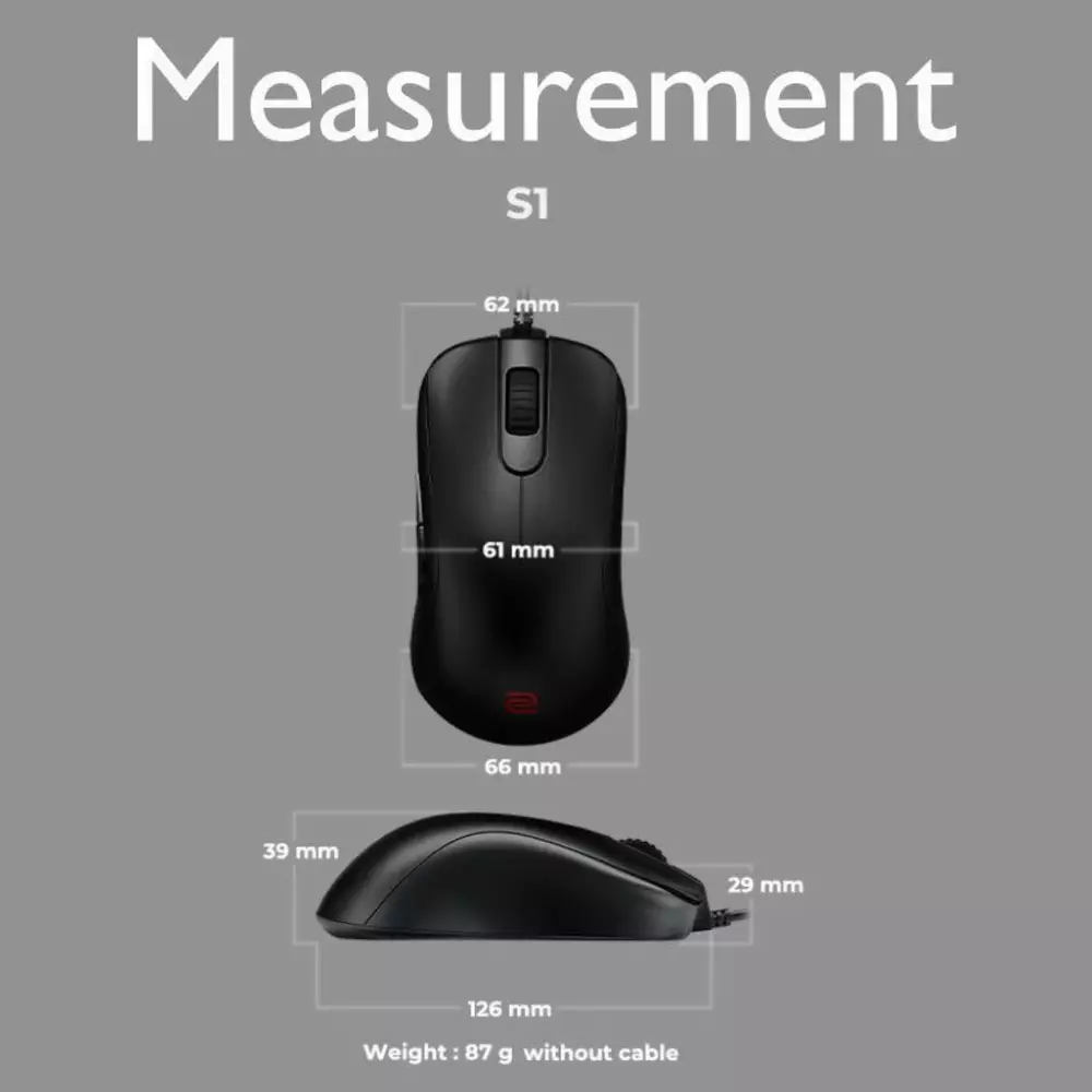 Геймърска мишка ZOWIE S1
