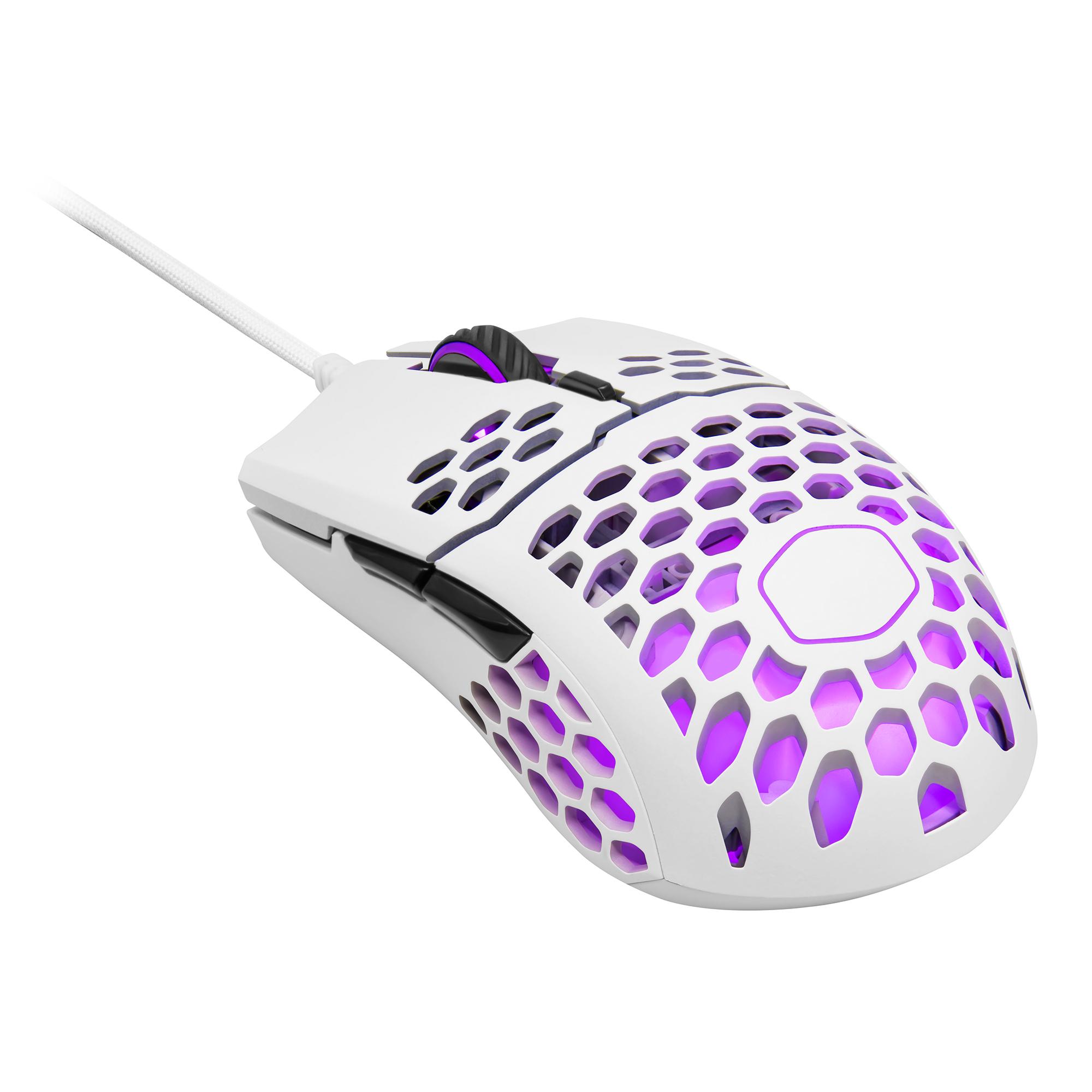 Геймърска мишка Cooler Master MM711 RGB Matte, Бял