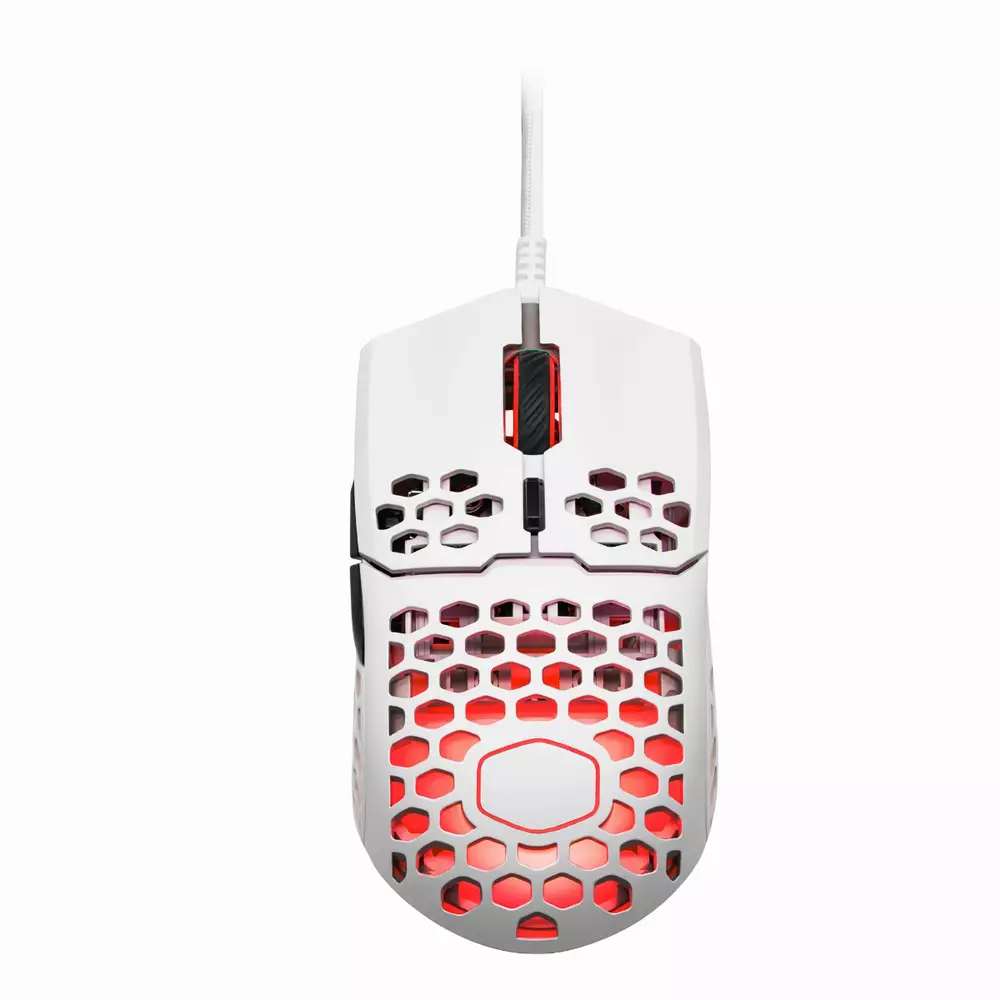Геймърска мишка Cooler Master MM711 RGB Matte, Бял