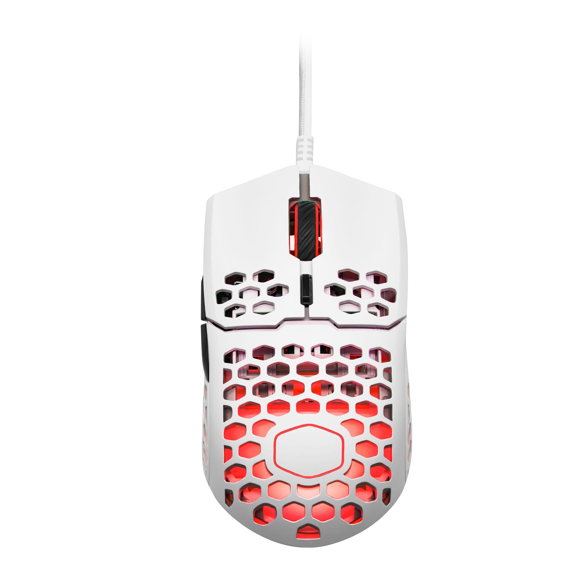Геймърска мишка Cooler Master MM711 RGB Matte, Бял