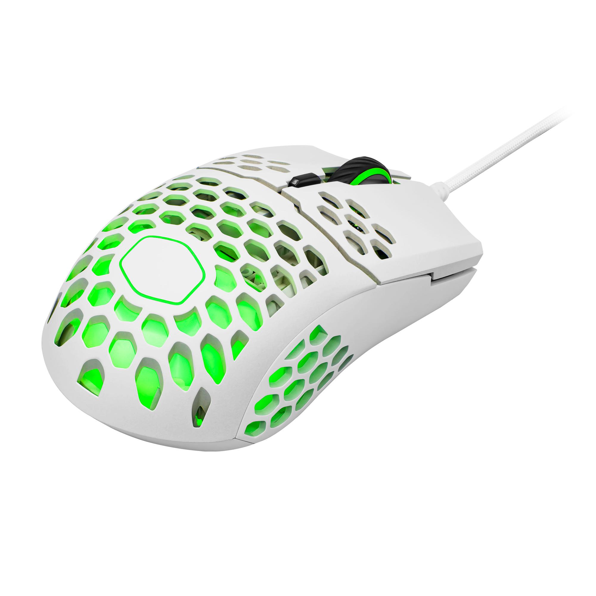 Геймърска мишка Cooler Master MM711 RGB Matte, Бял