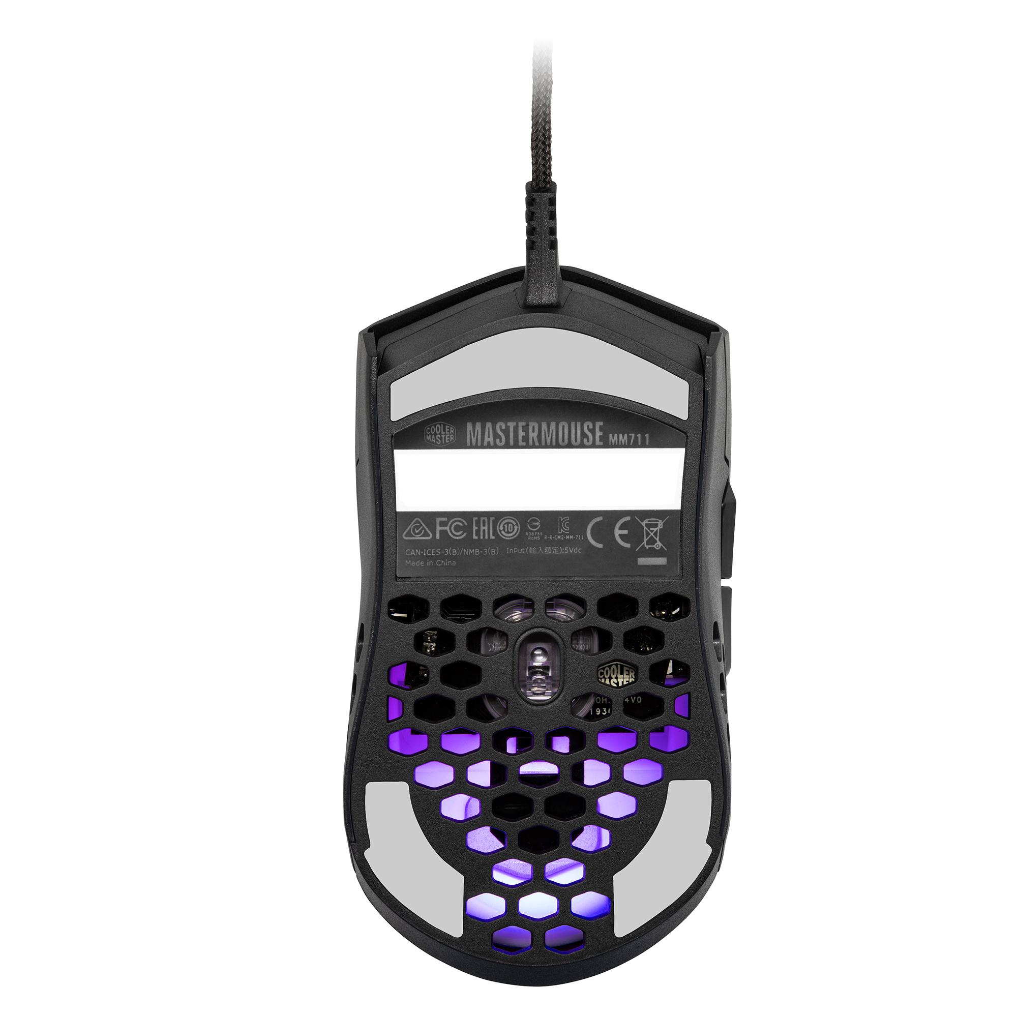 Геймърска мишка Cooler Master MM711 RGB Matte, Черен