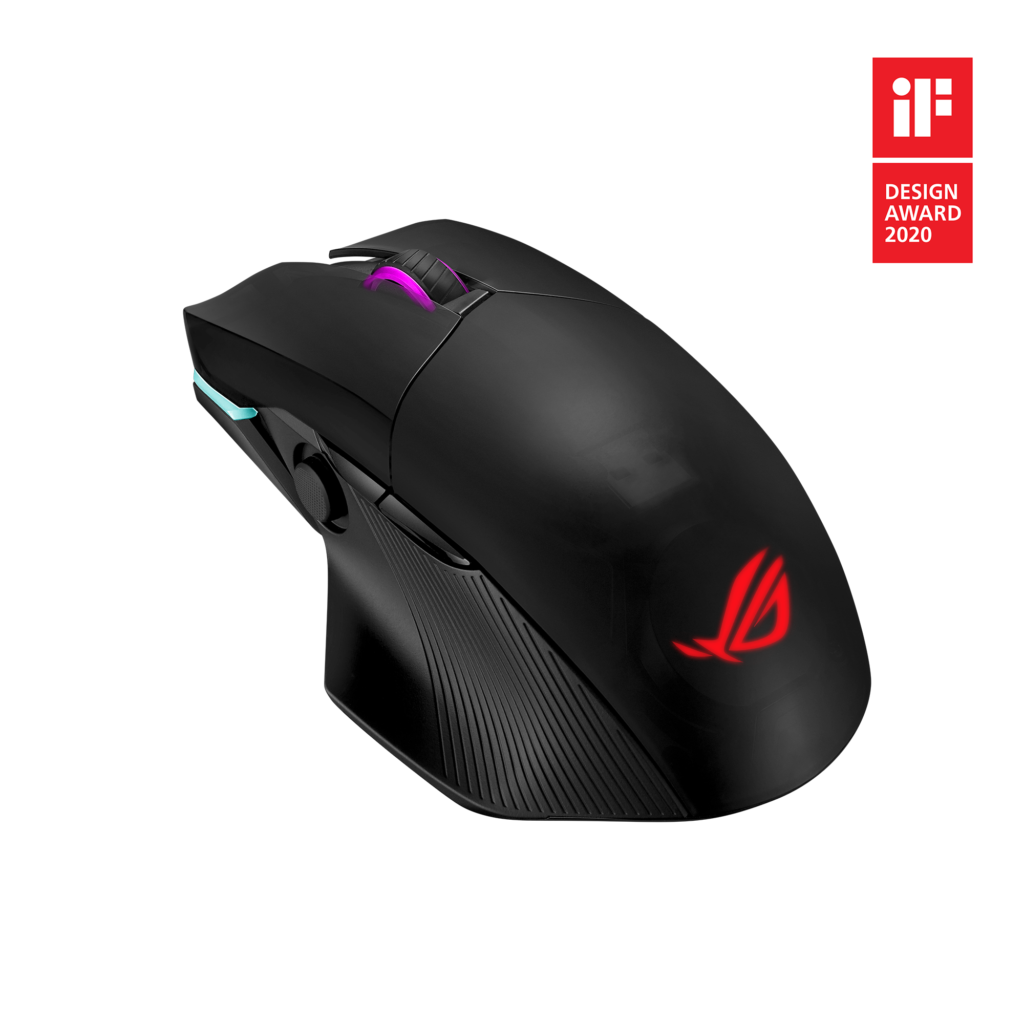 Геймърска мишка ASUS ROG Chakram Wireless/BT - 90MP01K0-BMUA00