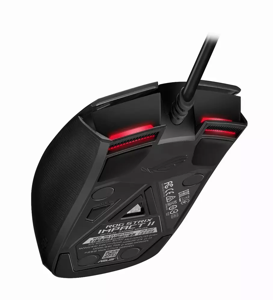 Геймърска мишка ASUS ROG Strix Impact II - 90MP01E0-B0UA00
