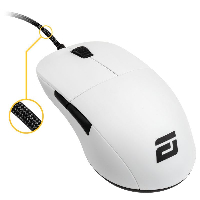 Геймърска мишка Endgame XM1 Бяла
