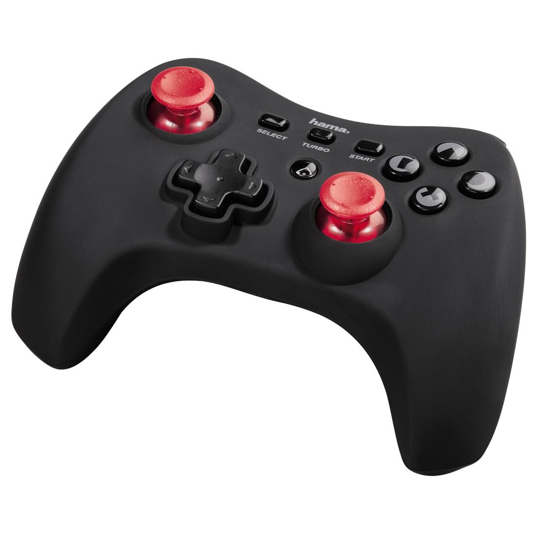 Безжичен геймпад HAMA-115437, Vendetta за SONY PS3 Черен/Червен