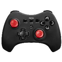 Безжичен геймпад HAMA-115437, Vendetta за SONY PS3 Черен/Червен