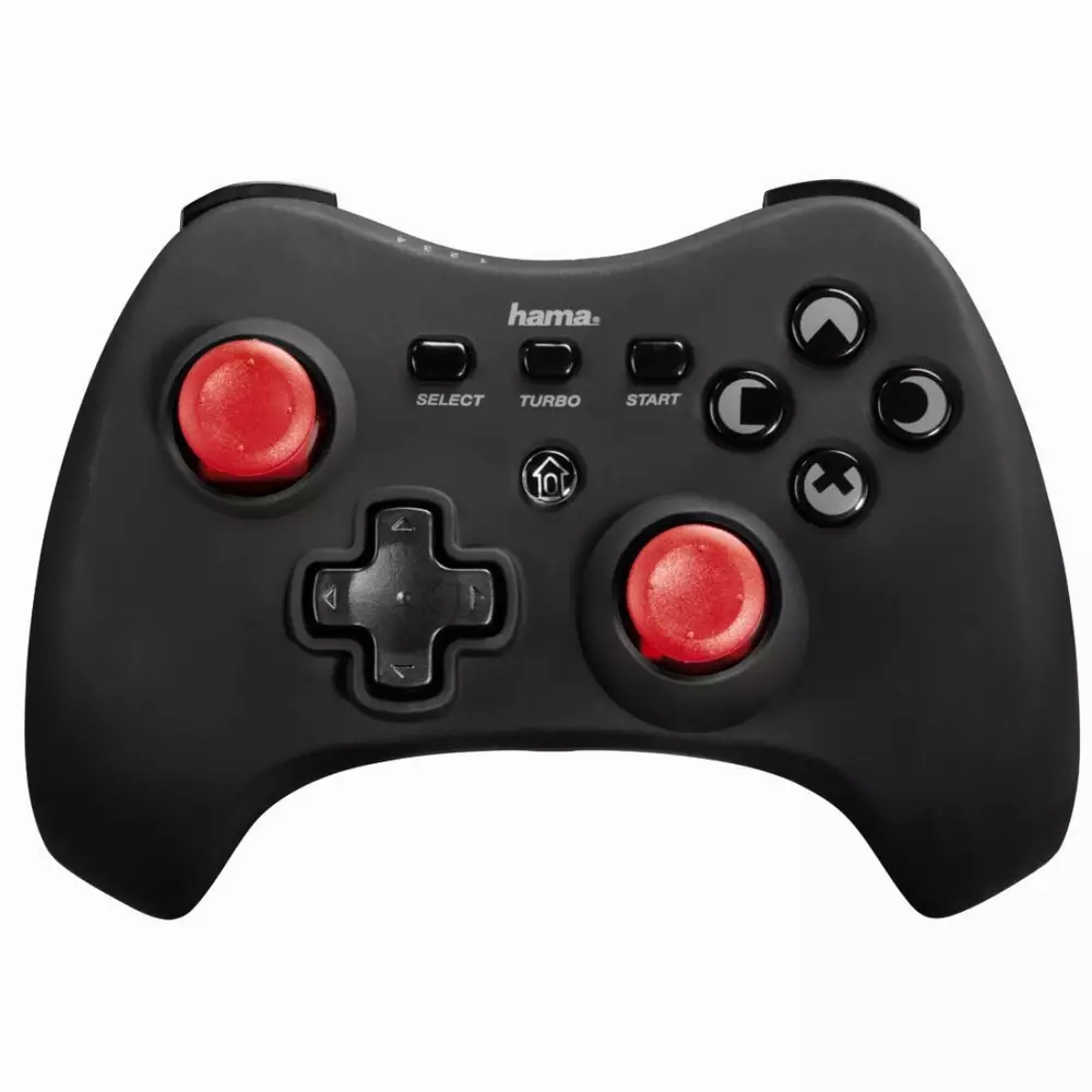 Безжичен геймпад HAMA-115437, Vendetta за SONY PS3 Черен/Червен