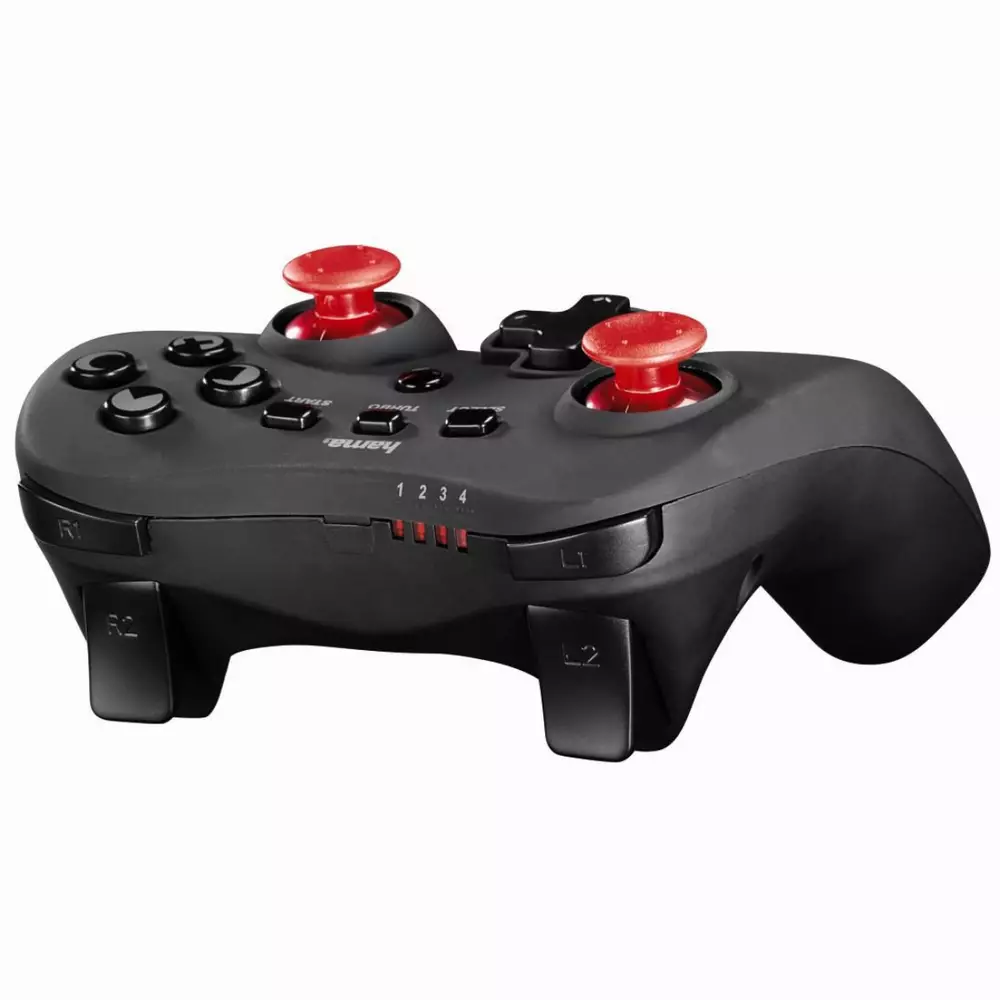 Безжичен геймпад HAMA-115437, Vendetta за SONY PS3 Черен/Червен