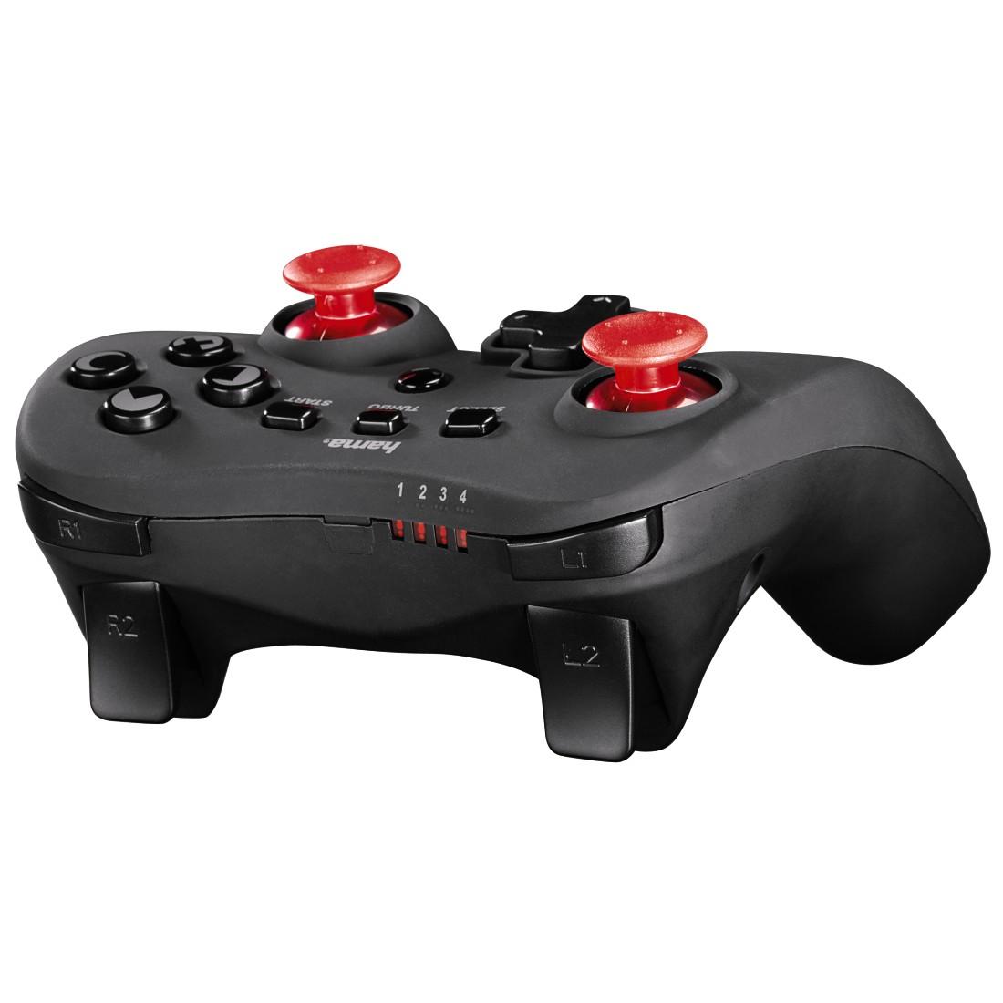 Безжичен геймпад HAMA-115437, Vendetta за SONY PS3 Черен/Червен