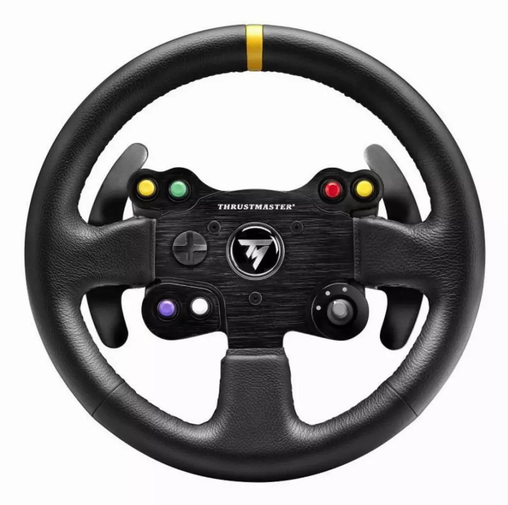 Волан THRUSTMASTER, TM Leather 28 GT Wheel Add-On, за PC / PS3 / Xbox One / PS4