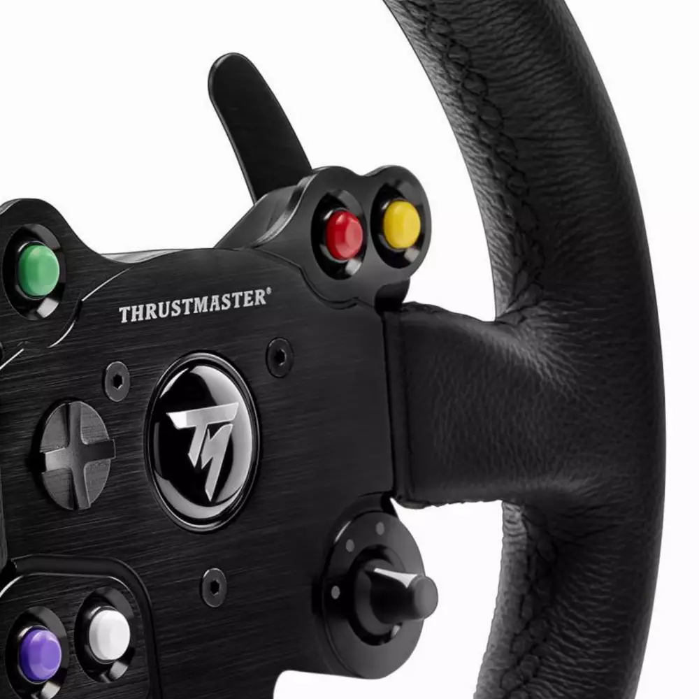 Волан THRUSTMASTER, TM Leather 28 GT Wheel Add-On, за PC / PS3 / Xbox One / PS4