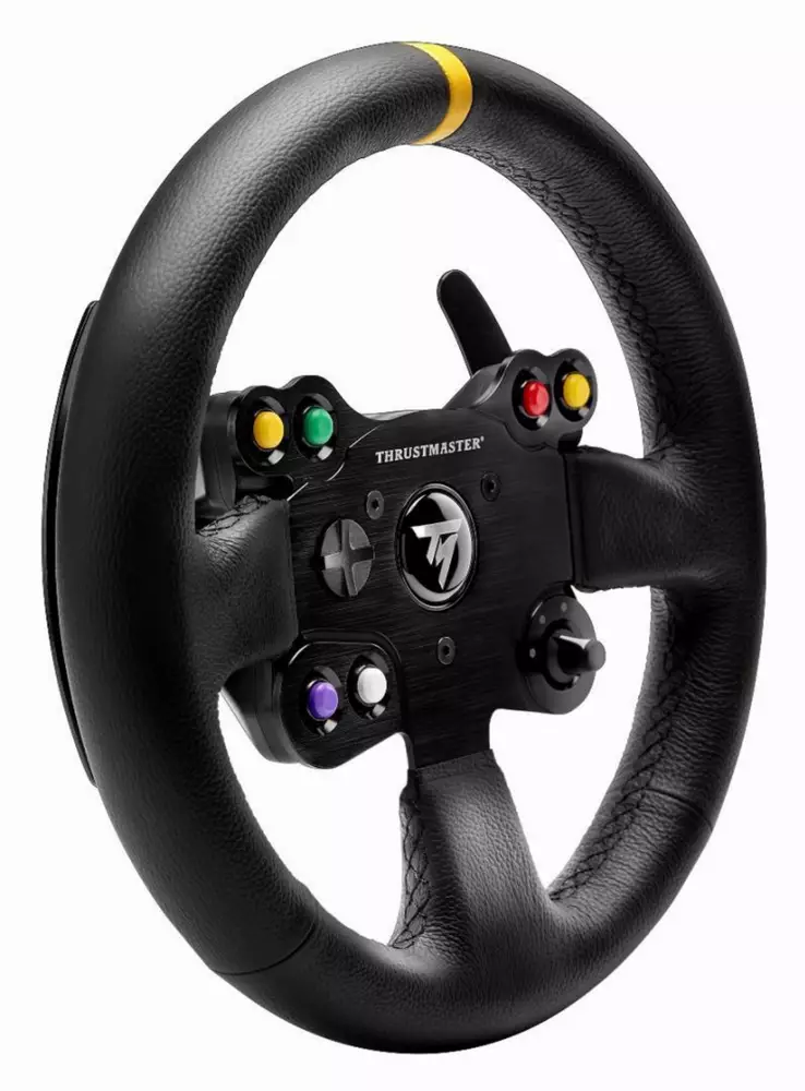 Волан THRUSTMASTER, TM Leather 28 GT Wheel Add-On, за PC / PS3 / Xbox One / PS4
