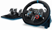 Волан Logitech Driving Force G29 PS3/PS4/PC, Черен
