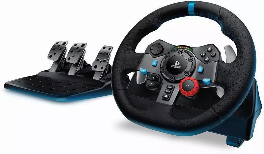 Волан Logitech Driving Force G29 PS3/PS4/PC, Черен