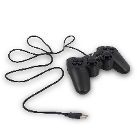 Жичен геймпад за PC Ewent PL3330, USB, Черен