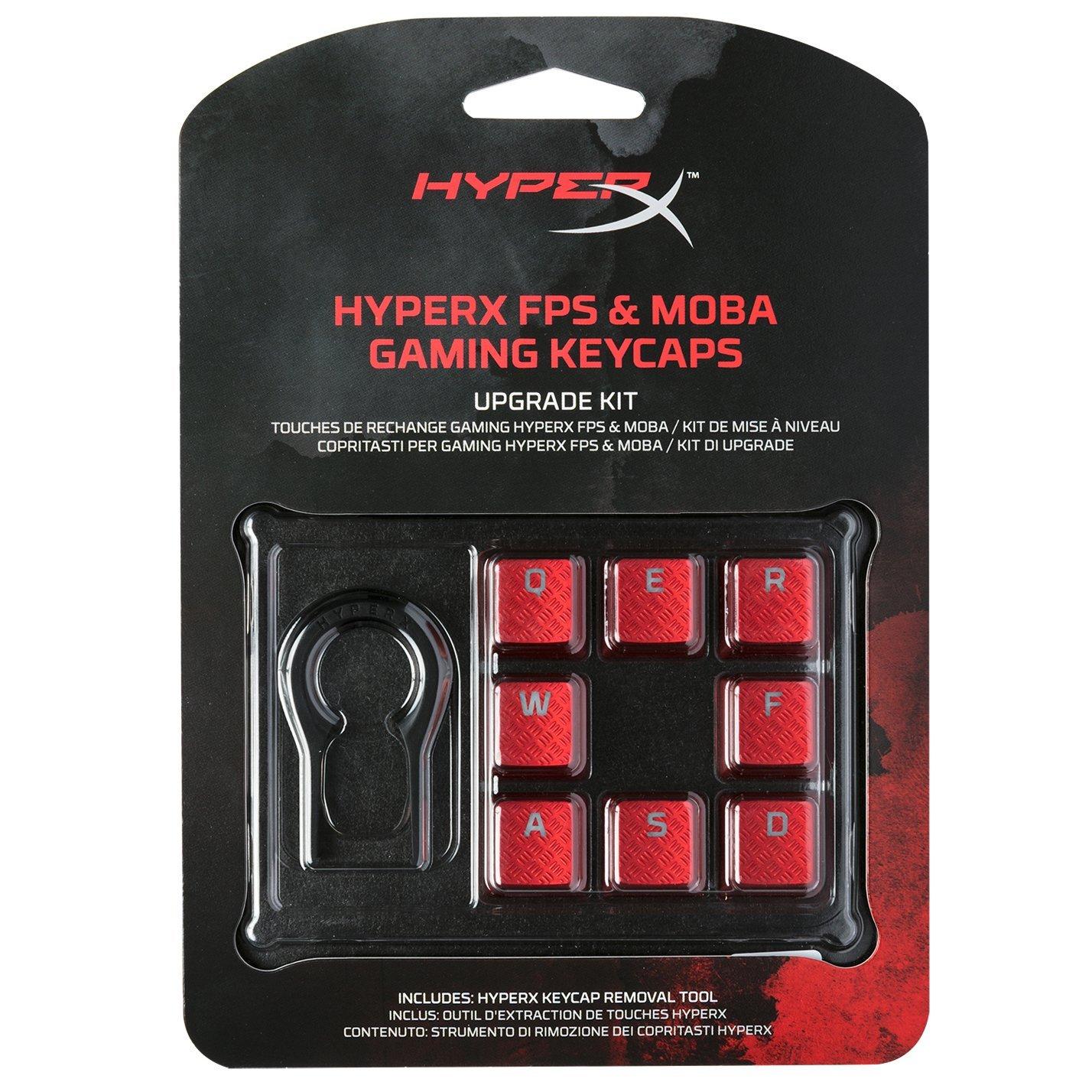 Капачки за механична клавиатура HyperX FPS и Moba (Red) upgrade kit