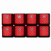 Капачки за механична клавиатура HyperX FPS и Moba (Red) upgrade kit