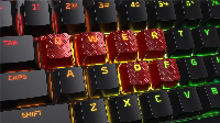 Капачки за механична клавиатура HyperX FPS и Moba (Red) upgrade kit