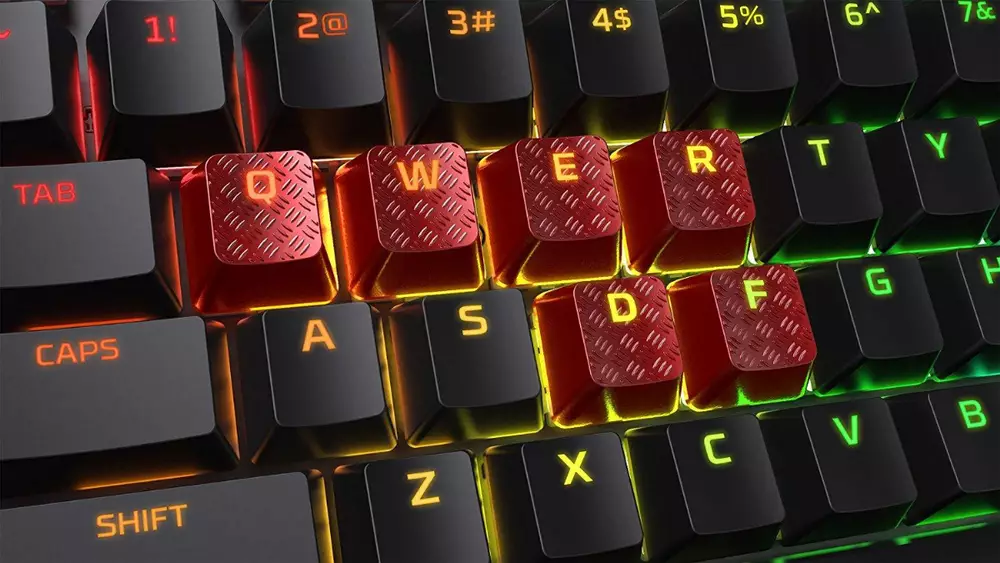 Капачки за механична клавиатура HyperX FPS и Moba (Red) upgrade kit