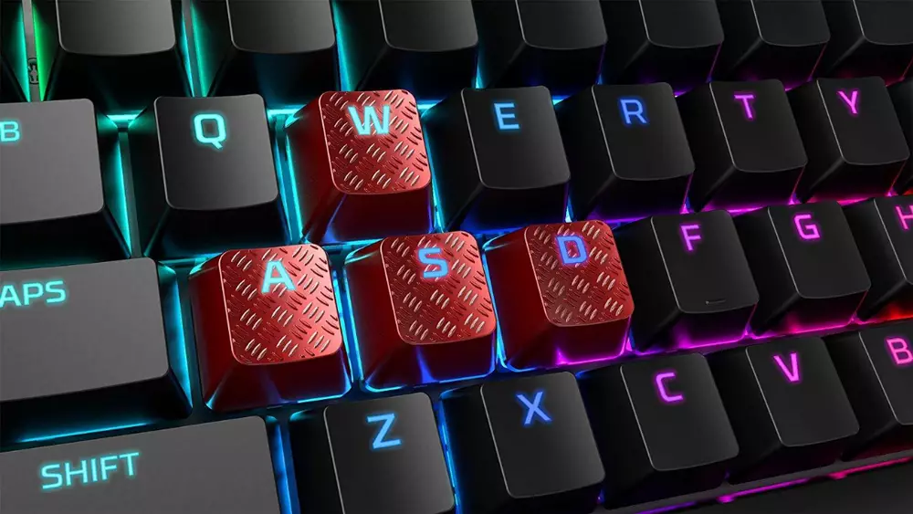 Капачки за механична клавиатура HyperX FPS и Moba (Red) upgrade kit
