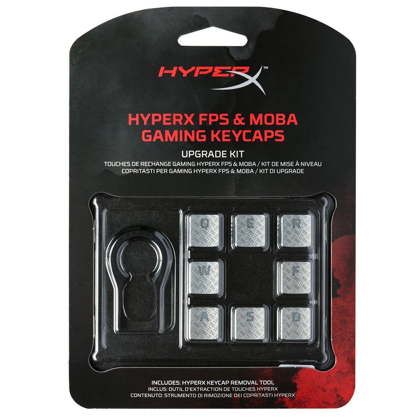 Капачки за механична клавиатура HyperX FPS и Moba (Titanium) upgrade kit