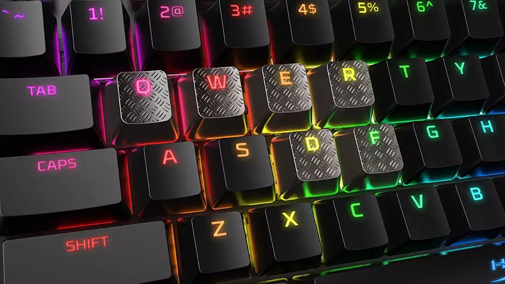 Капачки за механична клавиатура HyperX FPS и Moba (Titanium) upgrade kit