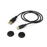 Кабел за зареждане на PS4 HAMA Super Soft, 3 м, Черен