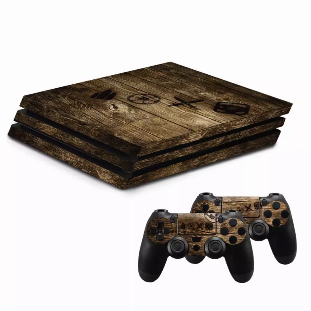 Стикери HAMA Wood, за SONY PlayStation 4 PRO