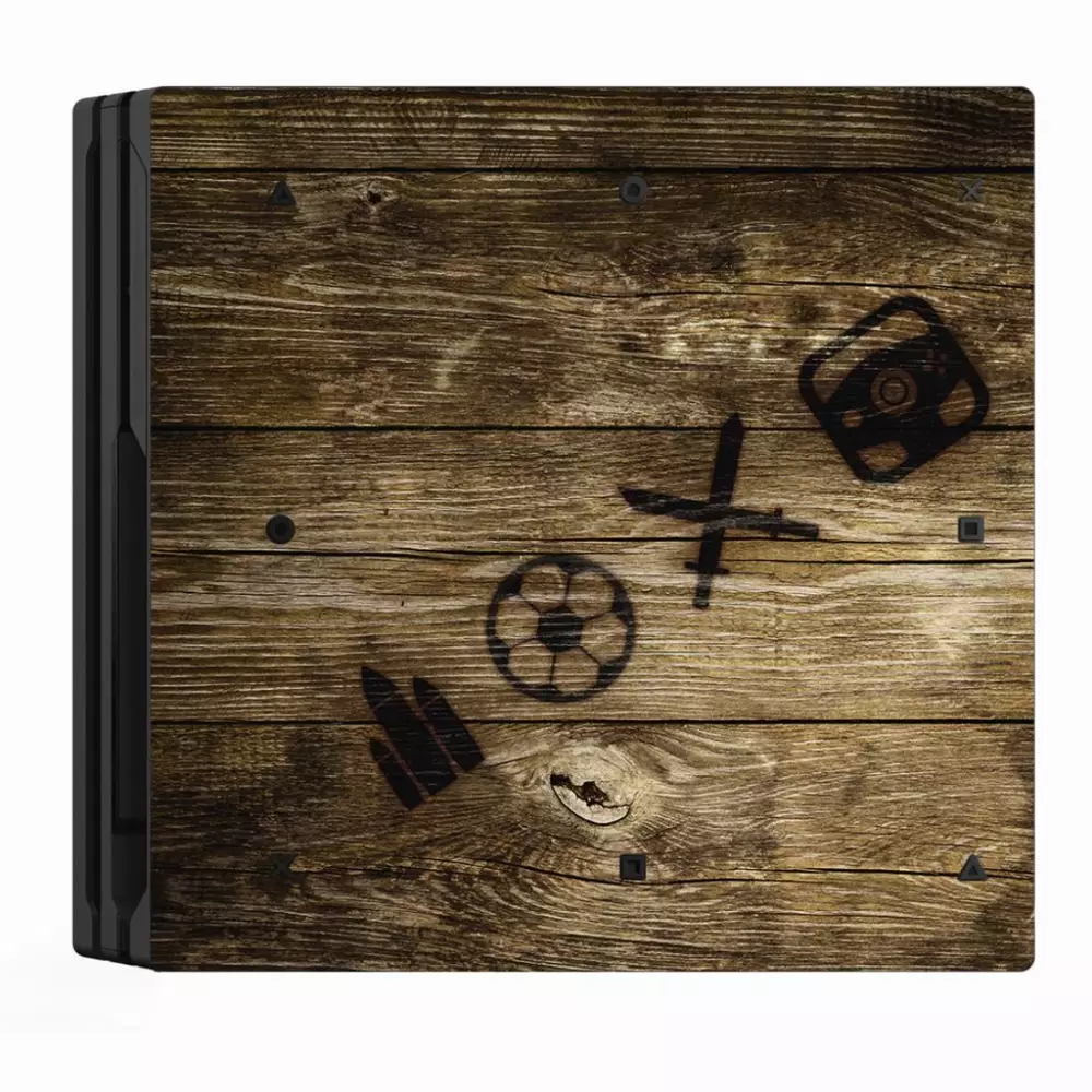 Стикери HAMA Wood, за SONY PlayStation 4 PRO