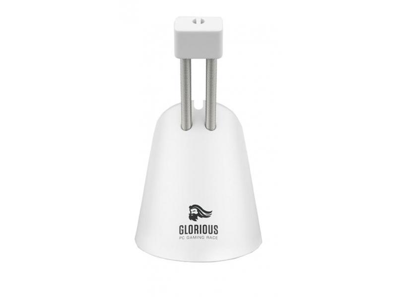 Геймърски аксесоар за кабела на мишката Glorious Bungee (White)