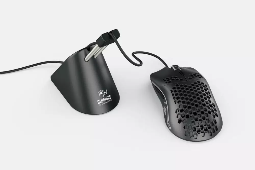 Геймърски аксесоар за кабела на мишката Glorious Bungee (Black)