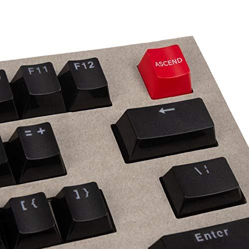 Капачки за механична клавиатура Glorious ABS Doubleshot 104-Keycap Black US-Layout