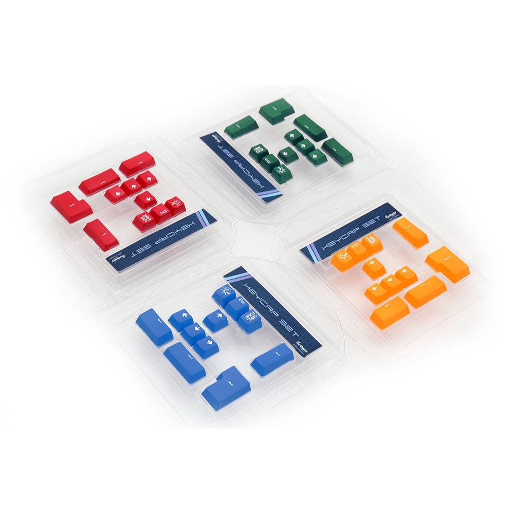 Капачки за механична клавиатура Ducky Carmine Red 11-Keycap Set PBT Double-Shot US Layout
