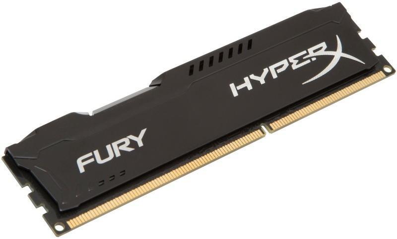 Памет Kingston HyperX Fury Black 4GB (1x4GB) DDR3 1600Mhz