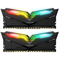 Памет Team Group T-Force NIGHT HAWK RGB 16GB (2x8GB)  DDR4 3200Mhz Black - TF1D416G3200HC16CDC01