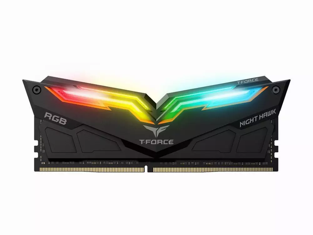 Памет Team Group T-Force NIGHT HAWK RGB 16GB (2x8GB) DDR4 4000Mhz Black