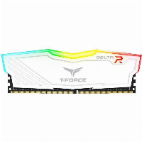 Памет Team Group T-Force DELTA RGB 8GB (1x8GB) DDR4, White 3000Mhz