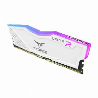Памет Team Group T-Force DELTA RGB 8GB (1x8GB) DDR4, White 3000Mhz