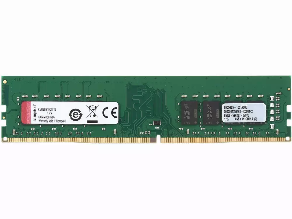 Памет Kingston 16GB (1x16GB) DDR4 2666Mhz