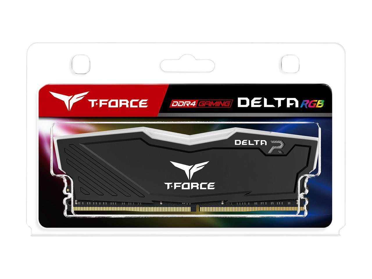 Памет Team Group T-Force DELTA RGB  8GB (1x8GB) DDR4 2666Mhz