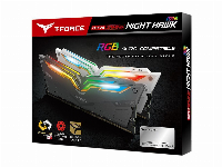 Памет Team Group T-Force NIGHT HAWK RGB 16GB (2x8GB) DDR4 White 3200Mhz