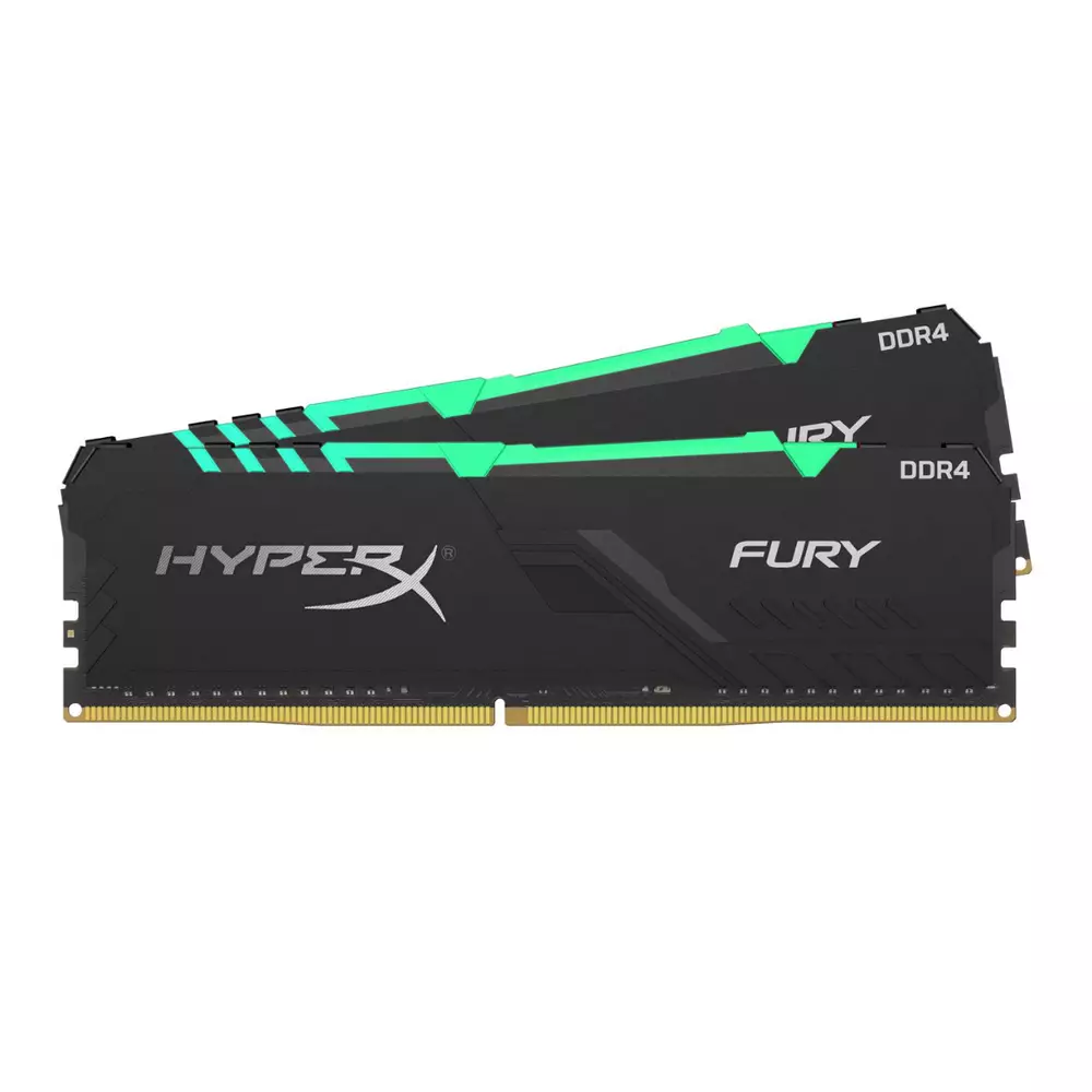 Памет Kingston HyperX Fury RGB 16GB (2x8GB) DDR4 2666Mhz