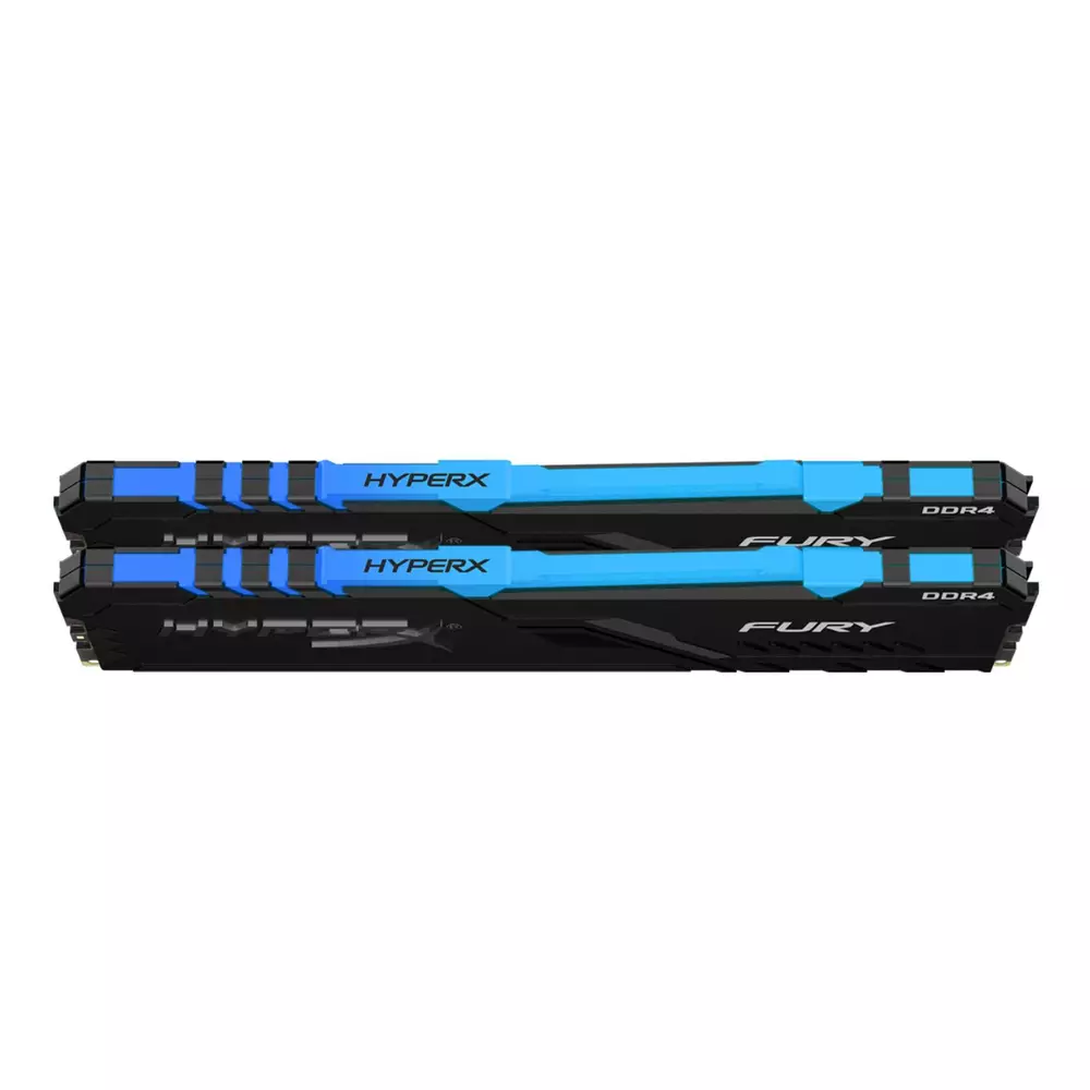 Памет Kingston HyperX Fury RGB 32GB (2x16GB) DDR4 2666Mhz