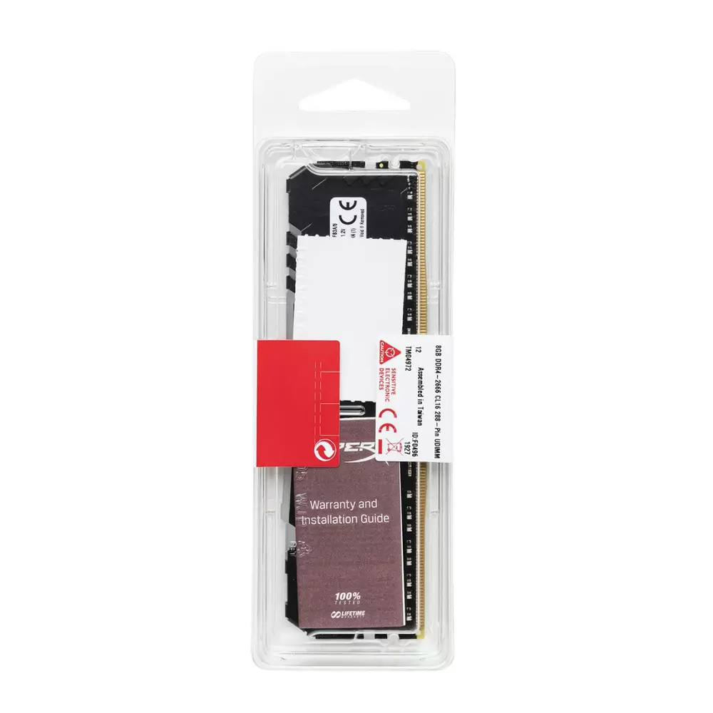 Памет Kingston HyperX Fury RGB 16GB (1x16GB) DDR4 3000Mhz